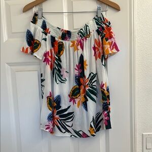 Floral Off-Shoulder Top